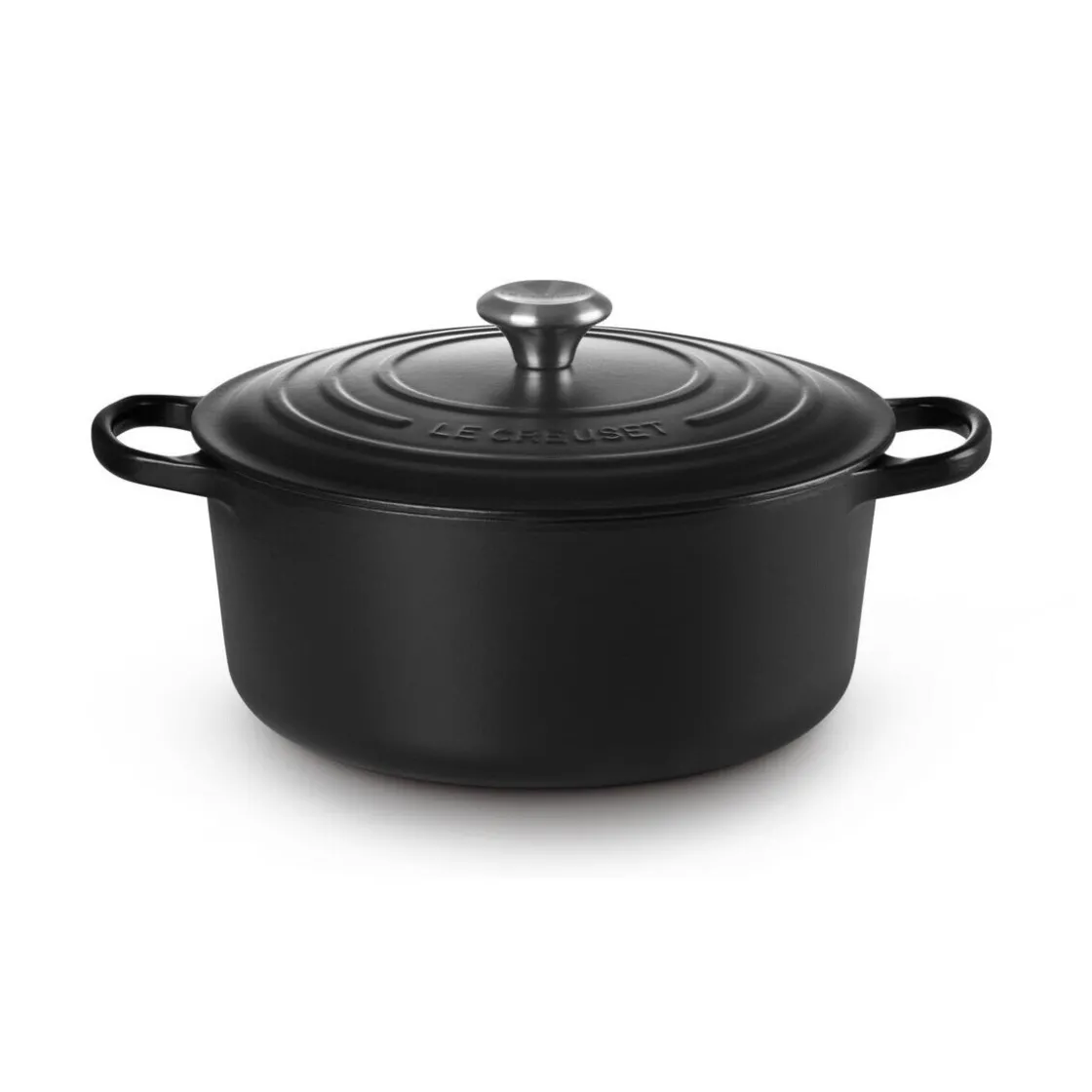 Le Creuset Bräter mit Deckel 28 cm Signature Schwarz