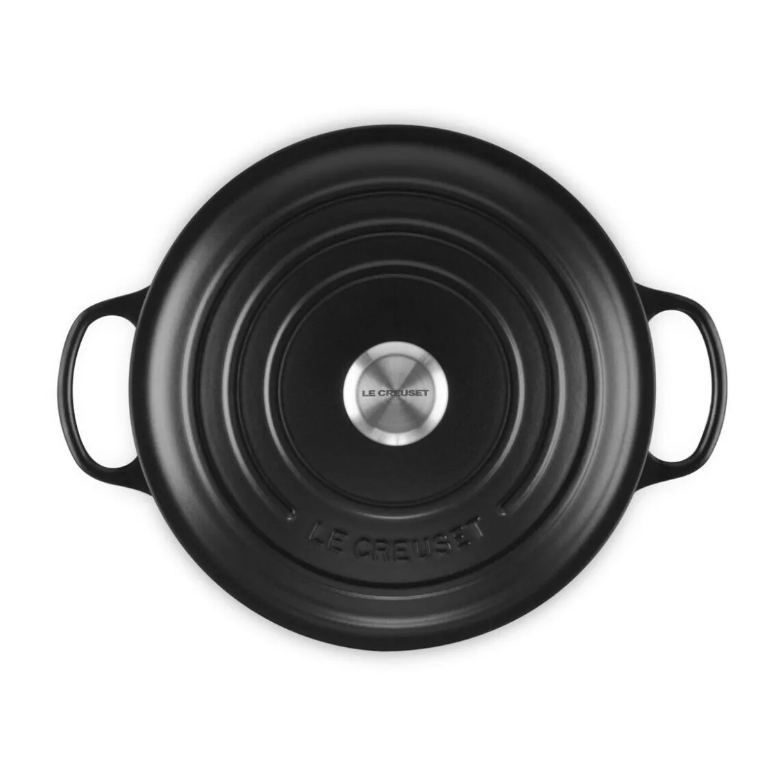 Le Creuset Bräter mit Deckel 28 cm Signature Schwarz