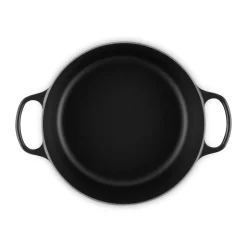 Le Creuset Bräter mit Deckel 28 cm Signature Schwarz