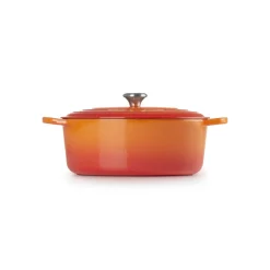 Le Creuset Bräter mit Deckel 33 cm Signature Ofenrot