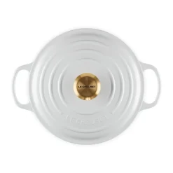 Le Creuset Bräter mit Deckel 24 cm Signature White