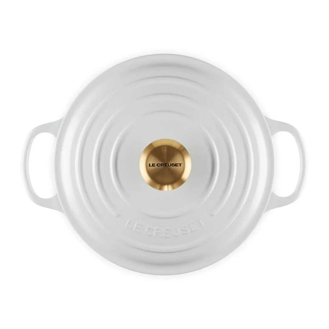 Le Creuset Bräter mit Deckel 24 cm Signature White