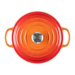 Le Creuset Bräter mit Deckel 20 cm Signature Ofenrot