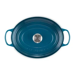 Bräter<Le Creuset Bräter mit Deckel 31 cm Signature Deep Teal
