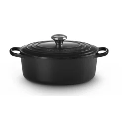 Bräter<Le Creuset Bräter mit Deckel 29 cm Signature Schwarz