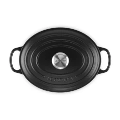 Bräter<Le Creuset Bräter mit Deckel 29 cm Signature Schwarz