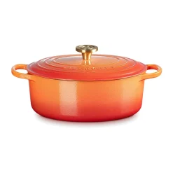 Le Creuset Bräter mit Deckel 29 cm Signature Limited Edition Flamme Dorée