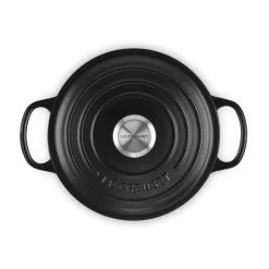 Le Creuset Bräter mit Deckel 20 cm Signature Schwarz