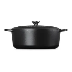Le Creuset Bräter mit Deckel 33 cm Signature Schwarz