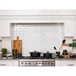 Le Creuset Bräter mit Deckel 33 cm Signature Schwarz