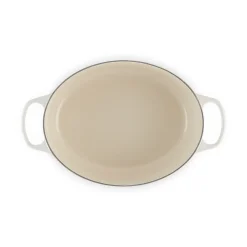 Bräter<Le Creuset Bräter mit Deckel 33 cm Signature Meringue