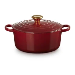 Bräter<Le Creuset Bräter mit Deckel 24 cm Signature Rhone