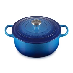 Kochwelt Entdecken|Bräter<Le Creuset Bräter mit Deckel 26 cm Signature azure