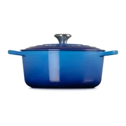 Kochwelt Entdecken|Bräter<Le Creuset Bräter mit Deckel 26 cm Signature azure