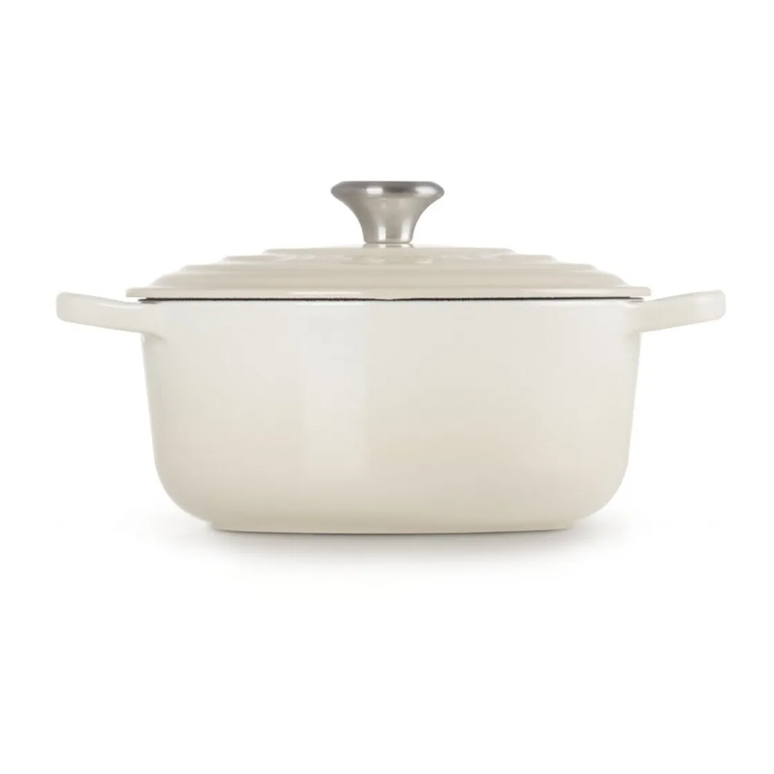 Le Creuset Bräter mit Deckel 26 cm Signature Meringue