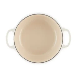 Le Creuset Bräter mit Deckel 26 cm Signature Meringue