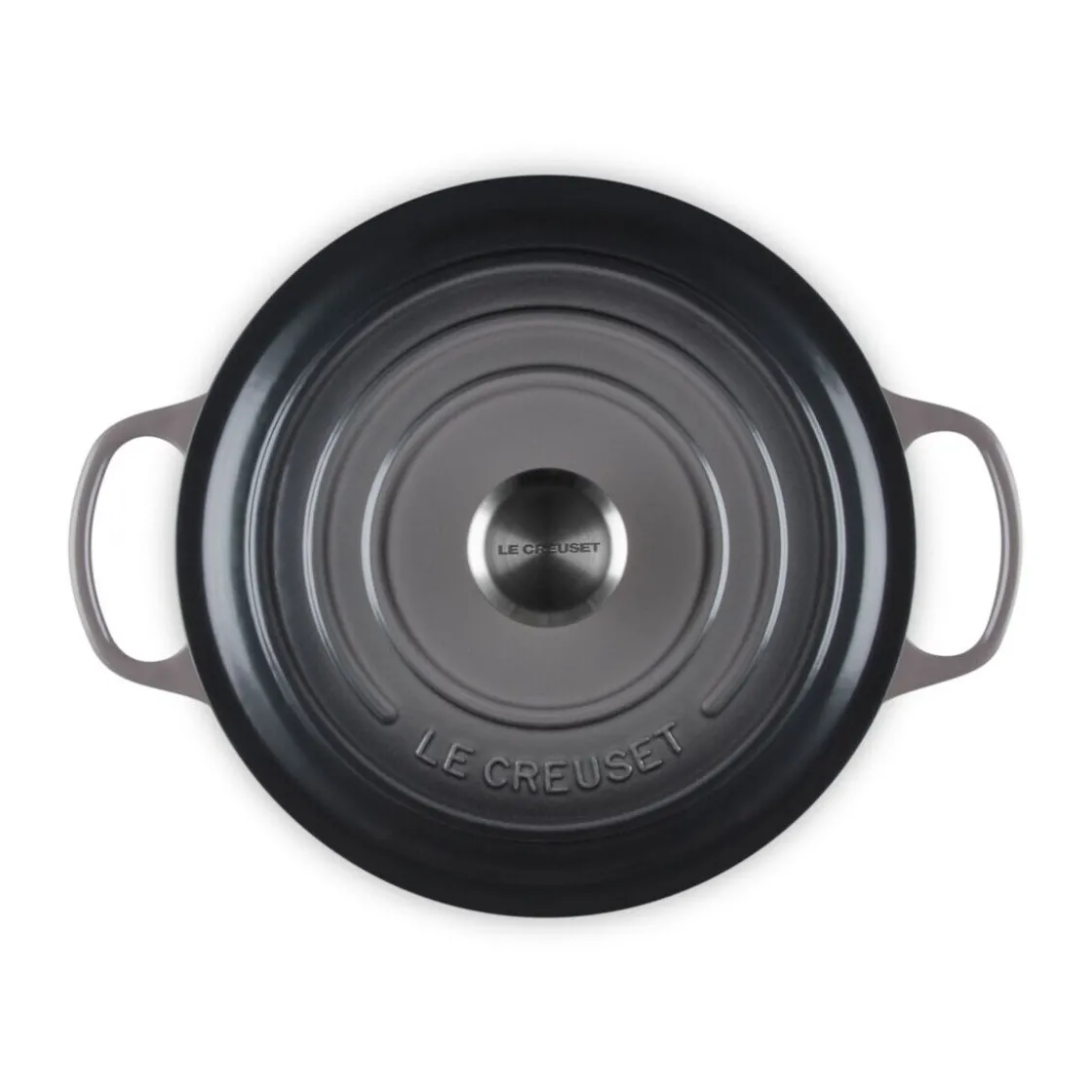 Le Creuset Bräter mit Deckel 26 cm Signature flint