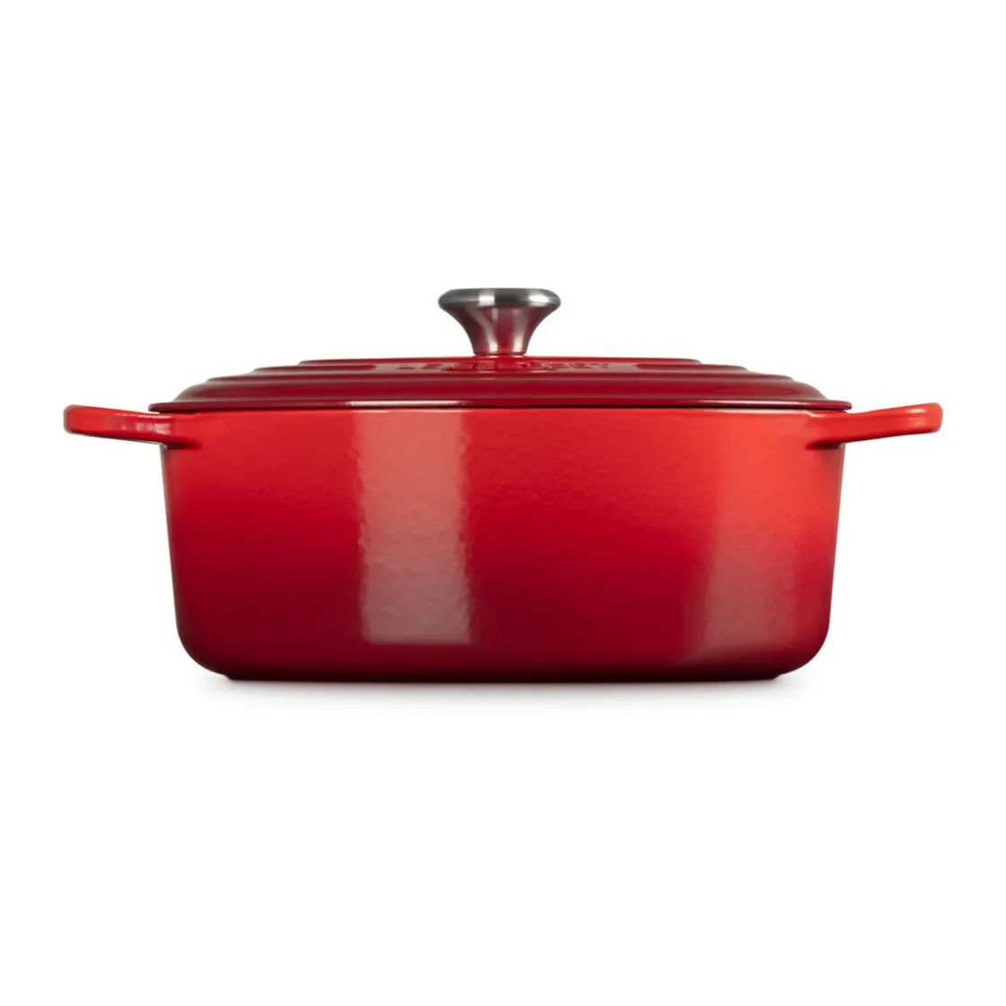 Le Creuset Bräter mit Deckel 31 cm Signature Kirschrot