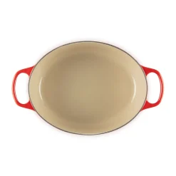 Le Creuset Bräter mit Deckel 31 cm Signature Kirschrot