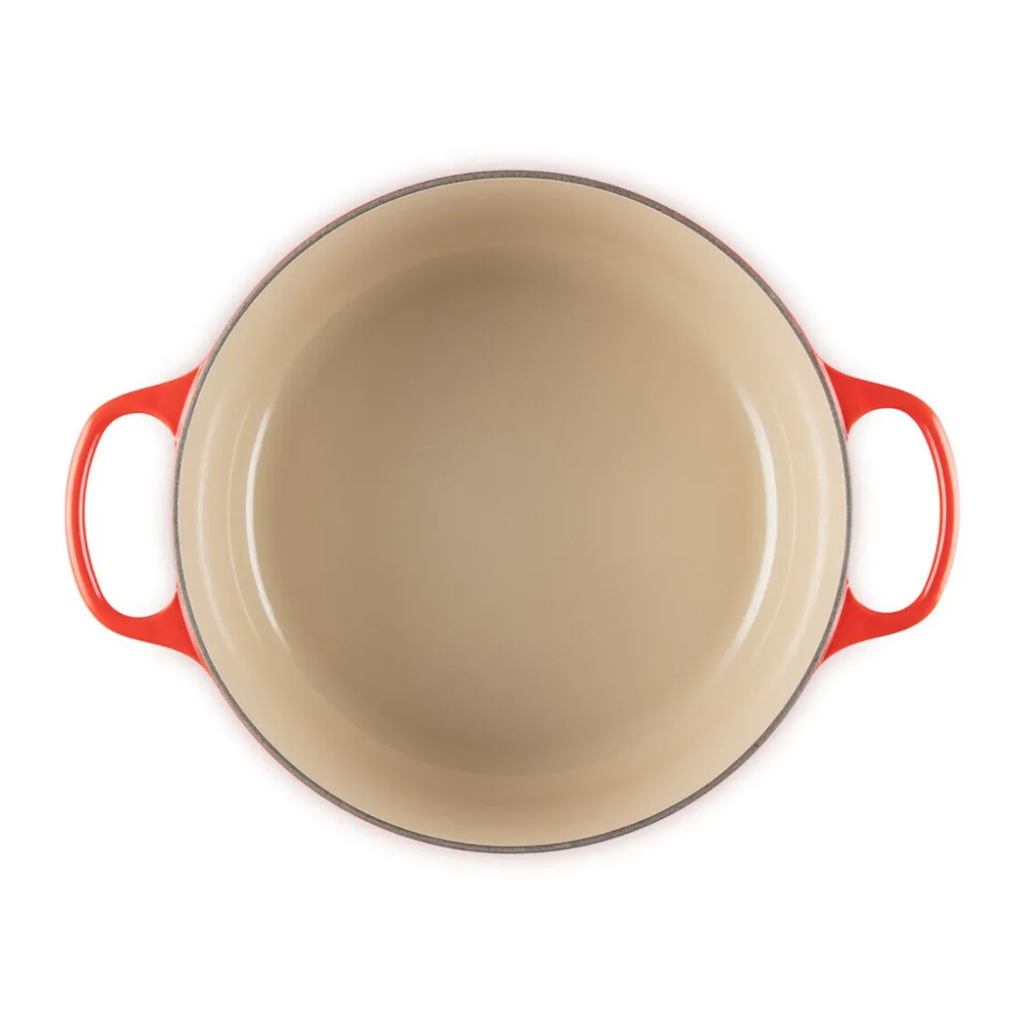 Le Creuset Bräter mit Deckel 28 cm Signature kirschrot