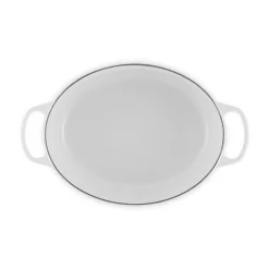 Le Creuset Bräter mit Deckel 31 cm Signature White