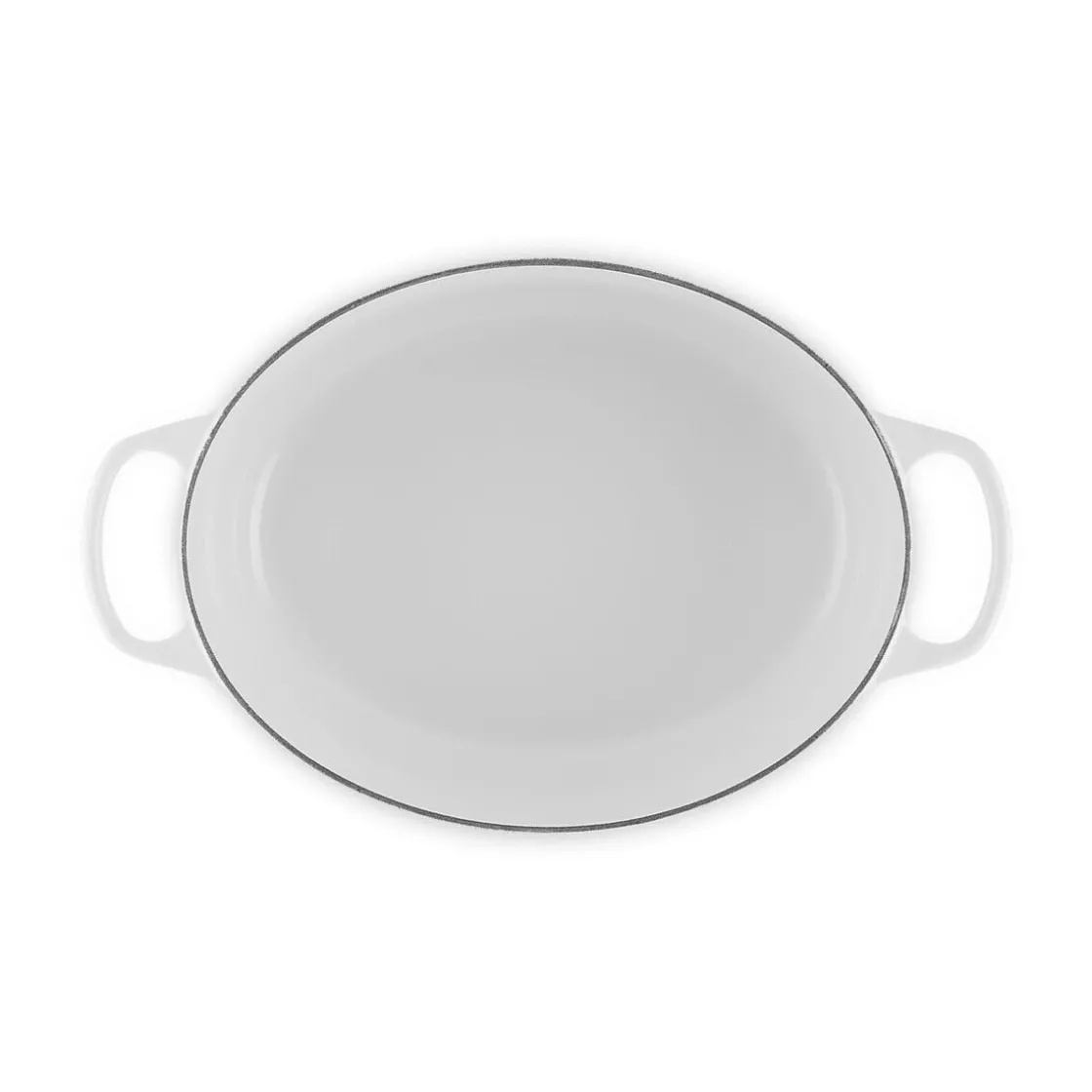Le Creuset Bräter mit Deckel 31 cm Signature White