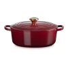 Le Creuset Bräter mit Deckel 31 cm Signature Rhone
