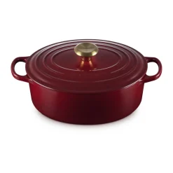 Le Creuset Bräter mit Deckel 31 cm Signature Rhone