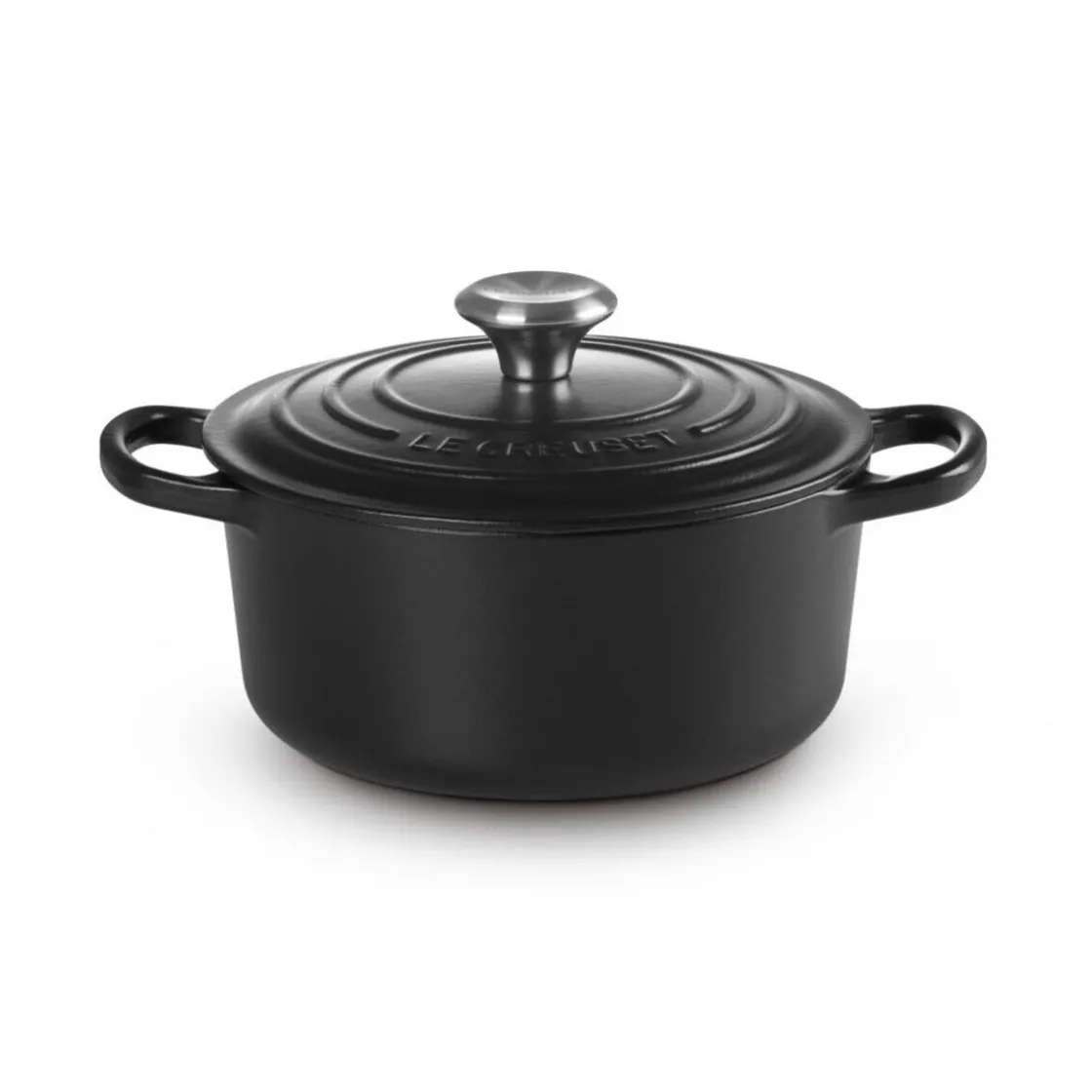 Pilzküche<Le Creuset Bräter mit Deckel 24 cm Signature Schwarz