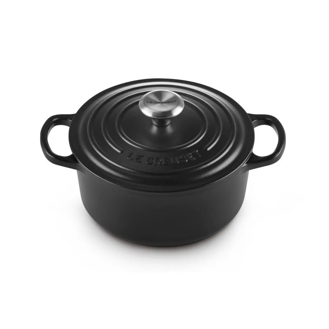 Pilzküche<Le Creuset Bräter mit Deckel 24 cm Signature Schwarz