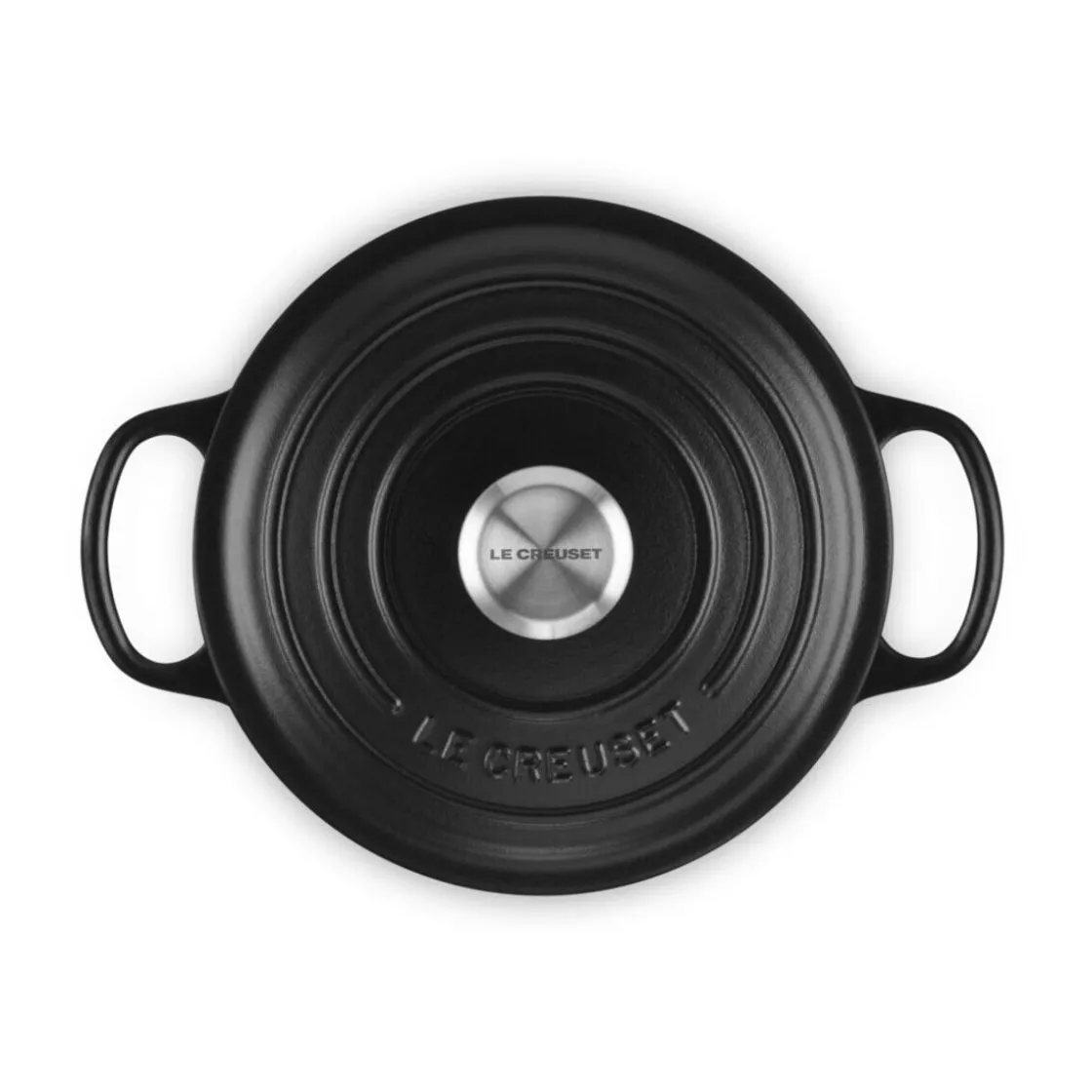 Pilzküche<Le Creuset Bräter mit Deckel 24 cm Signature Schwarz