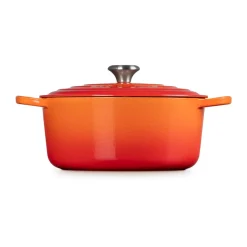 Le Creuset Bräter mit Deckel 28 cm Signature Ofenrot