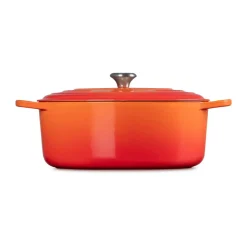 Le Creuset Bräter mit Deckel 35 cm Signature Ofenrot