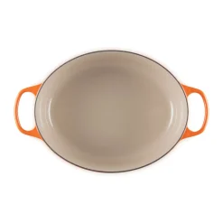 Le Creuset Bräter mit Deckel 35 cm Signature Ofenrot