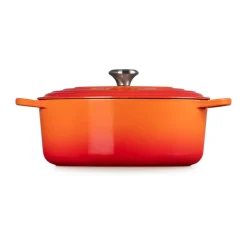 Le Creuset Bräter mit Deckel 31 cm Signature Ofenrot