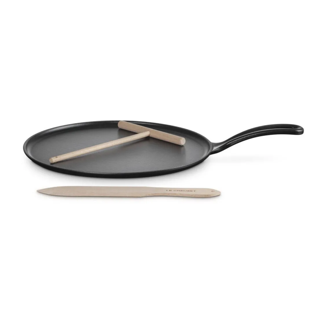 Spargel Zubehör<Le Creuset Crêpespfanne 27 cm Classic Collection schwarz