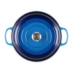 Töpfe|Kochwelt Entdecken<Le Creuset Gourmet-Profitopf mit Deckel 30 cm Signature azure