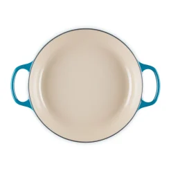 Le Creuset Gourmet-Profitopf mit Deckel 30 cm Signature Deep Teal
