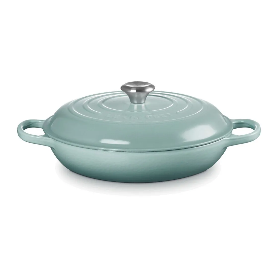 Le Creuset Gourmet-Profitopf mit Deckel 30 cm Signature Sea Salt