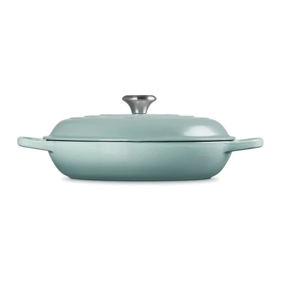 Le Creuset Gourmet-Profitopf mit Deckel 30 cm Signature Sea Salt
