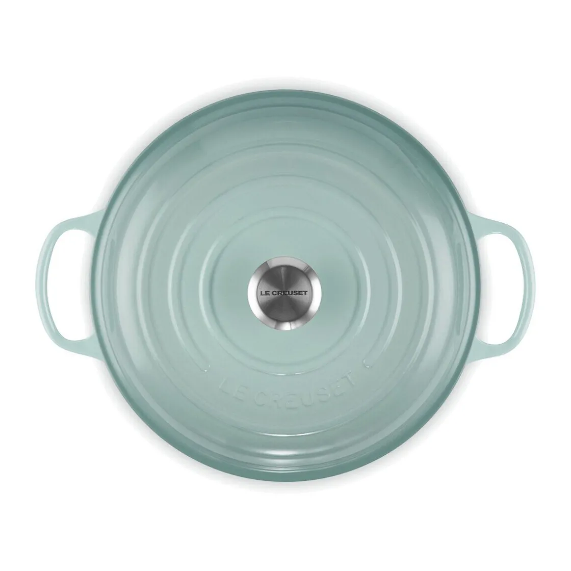 Le Creuset Gourmet-Profitopf mit Deckel 30 cm Signature Sea Salt