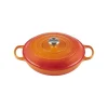 Le Creuset Gourmet-Profitopf mit Deckel 30 cm Signature Ofenrot