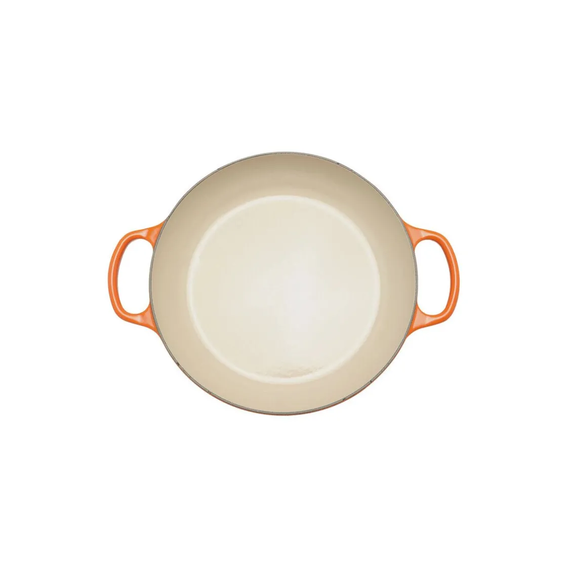 Le Creuset Gourmet-Profitopf mit Deckel 30 cm Signature Ofenrot