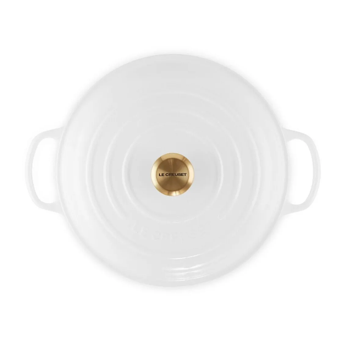 Kochwelt Entdecken<Le Creuset Gourmet-Profitopf mit Deckel 30 cm Signature White