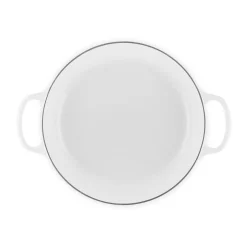 Kochwelt Entdecken<Le Creuset Gourmet-Profitopf mit Deckel 30 cm Signature White