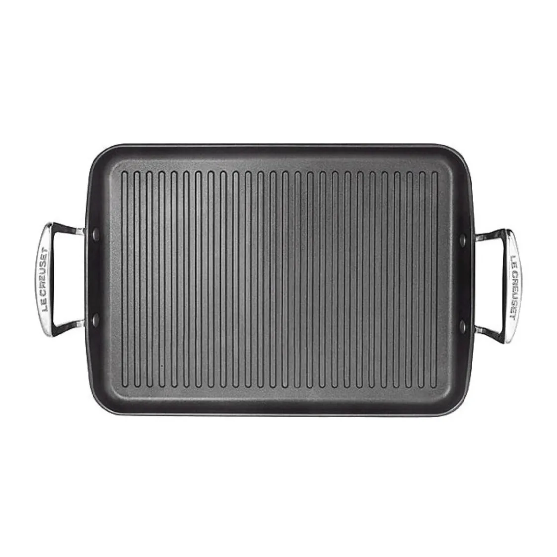 Le Creuset Grillplatte Rillen 35 x 25 cm Aluminium antihaft