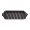 Le Creuset Grillplatte 38x21 cm Classic schwarz