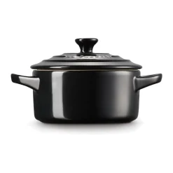 Bestseller<Le Creuset Mini Cocotte 10 cm schwarz