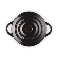Le Creuset Mini Cocotte 10 cm schwarz