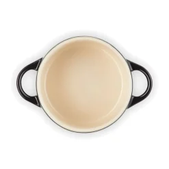 Le Creuset Mini Cocotte 10 cm schwarz